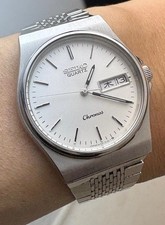 Seiko Chronos Quartz 8123 7090 orologio vintage funzionante 83 anni da collezione