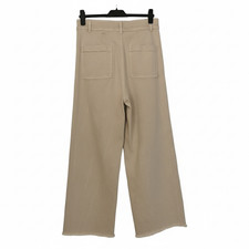 Jeans donna Zara beige gamba