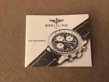Libretto Booklet Breitling Old