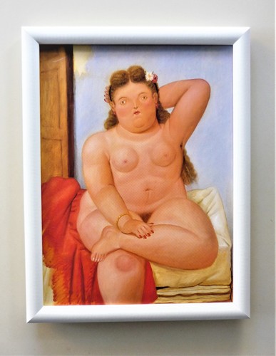 Quadro donna seduta - quadro, di