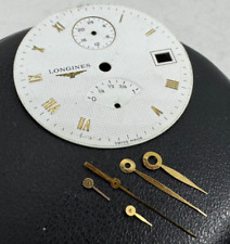 Longines gmt riserva di carica quadrante e lancette originali vintage swiss made