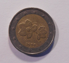 FINLANDIA Rara Moneta da € 2  euro "Fiori di Lampone " del 1999