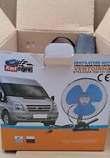 VENTILATORE PINZA AUTO CAMION 12V  CAMPER FURGONE ACCENDISIGARI 