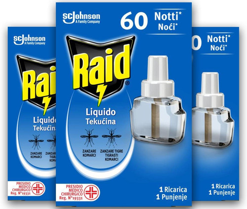 Raid liquido tripla ricarica - liquido,