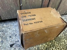AUTO CAMION RICAMBI FILTRO OLIO DODGE NUOVO IMBALLO ORIGINALE anni 60/70 AFFARE!