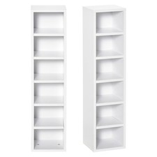 Set 2 Pezzi Libreria Scaffale