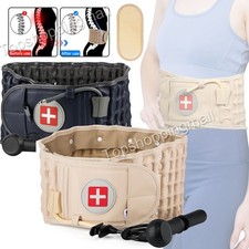 Schiena Decompressione Lombare Supporto Cintura Air Trazione Sollievo Dolore Set