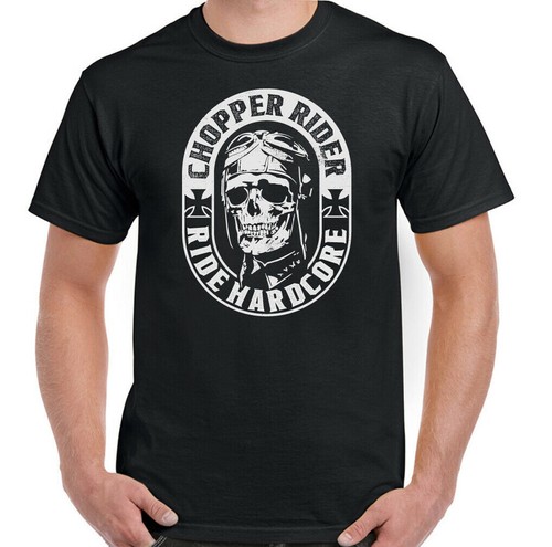Maglietta biker teschio - biker,