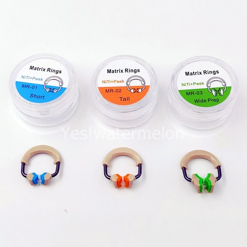 Fasce matrice dentale anello - a,