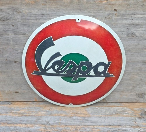 Insegna rotonda metallo - insegna,