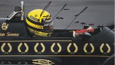Foto firmata ayrton - firmata, senna