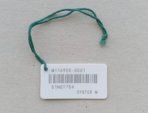 Rolex white hang tag - rolex, bianco