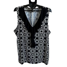 Top donna blusa geometrica