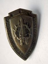 ASSOCIAZIONE INVALIDI MUTILATI GUERRA 1 ww vecchia spilla old pin ARGENTO
