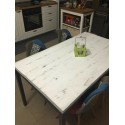 Tavolo base ferro antracite - , e