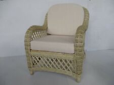 POLTRONA RATTAN VIMINI CON CUSCINI CM 71X80X87 H ROBUSTA E MOLTO BELLA