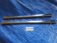 Coppia profili modanature voletto vetro posteriore ORIGINALI Lancia Fulvia coupè