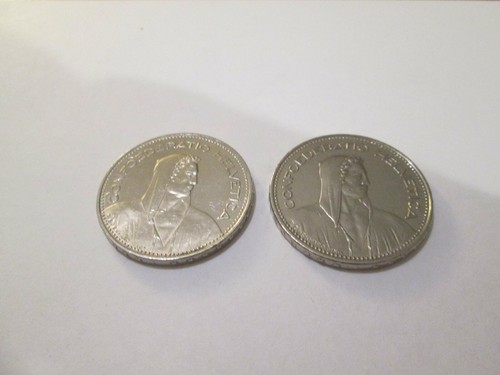 Lotto monete svizzera 5 - di,