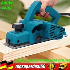 Pialla elettrica piallatrice elettrica larghezza pialla pialla manuale 220V 800W DE