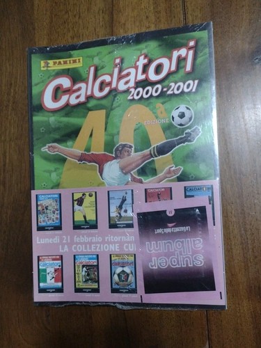 Calciatori panini 2000 2001 - calciatori, 2000-2001