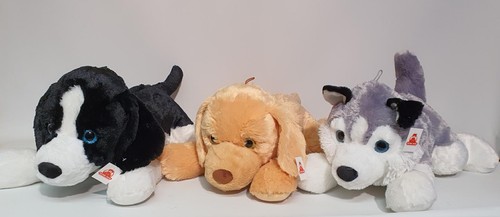 Peluche cane sdraiato ass - sdraiato,
