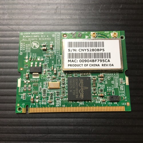 Broadcom 54g maxperformance - hp,