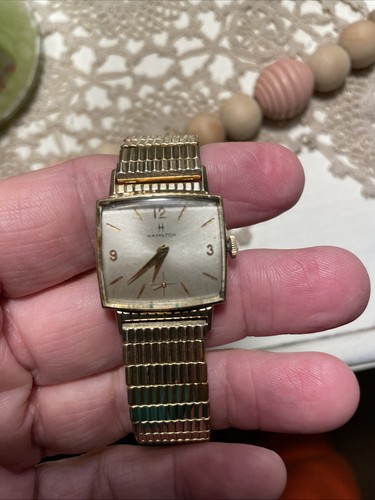 Vintage gold tone hamilton - gold,
