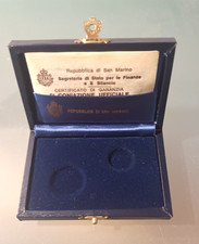 San Marino scudi oro repubblica San Marino edizioni 1978 SOLO SCATOLA