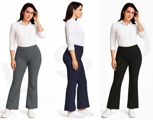 Pantaloni scuola bambina plus