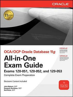 Oca ocp oracle database - oracle, 11g