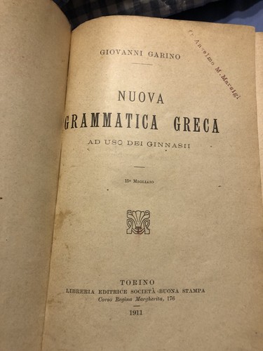 Libro nuova grammatica greca - nuova,