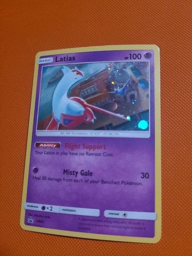 Carta pokémon latias - pokémon, sm87
