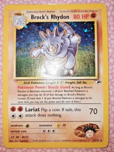 Pokémon brock rhydon gym - -,