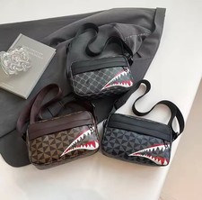 borsa Monogram Luis Shark Fashion Unisex Streetwear 