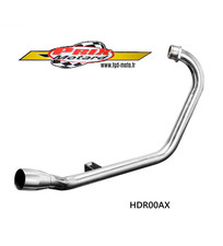 HONDA CBF 125 2015/2016 COLLECTEUR POT ECHAPPEMENT INOX NEUF