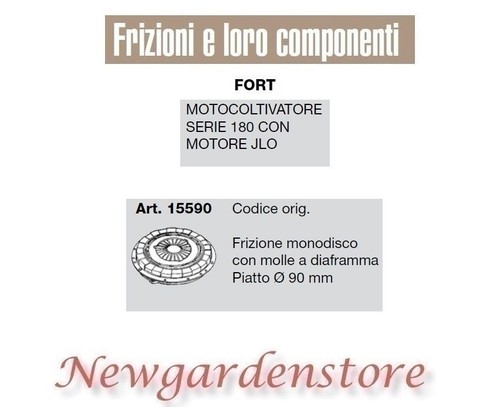 Frizione monodisco 15590