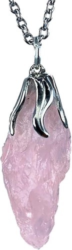 Raw rose quartz stone crystal - rose,