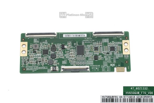 Scheda con hv650qub f70 v00 - scheda, t-con