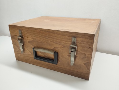 Valigia vintage legno - vintage, in