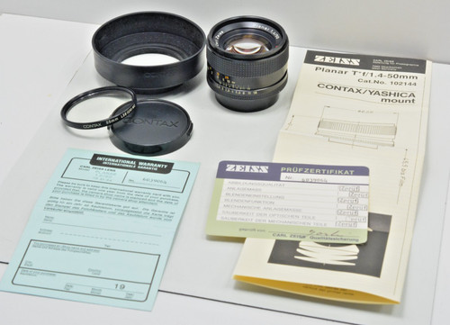 Carl zeiss planar t - carl, t*