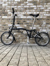 Bicicletta Brompton Nera M6L