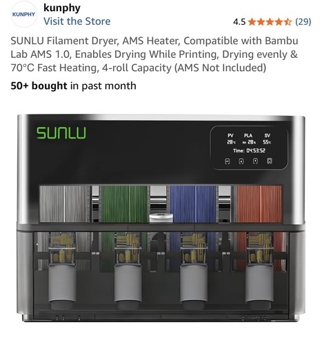 Sunlu asciugatrice - sunlu, a