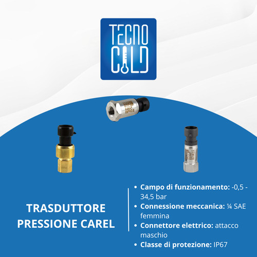 Trasduttore pressione carel - trasduttore,