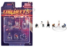 "CAR MEET 5" 6 PC DIECAST