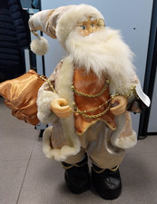 Babbo Natale con carillon cm 56 con movimento testa XMT-TH6016G 2 colori