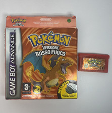 Pokemon Versione Rosso Fuoco Nintendo Game Boy Advance  ITA BOXATO ORIGINALE