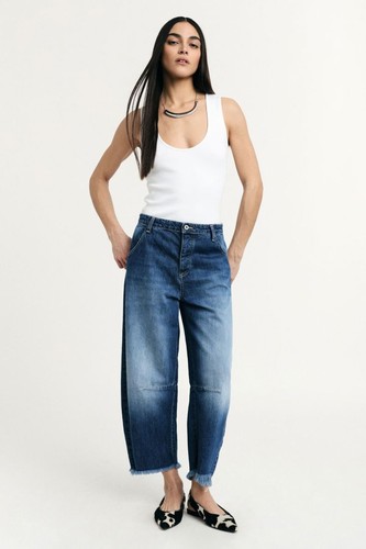Jeans donna baloon fit con - jeans,