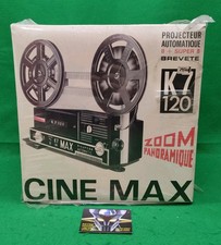 RARO I.G.C. Italy, PROIETTORE AUTOMATICO 8 + SUPER 8, CINE MAX K7 120, NEW MISB!
