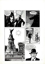 GIANLUIGI COPPOLA - Tavola originale Dylan Dog n.75  "Il Tagliagole" p.19