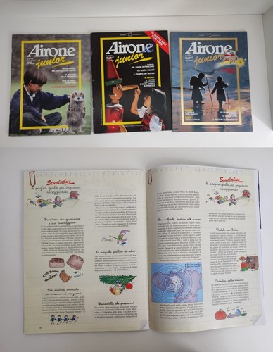 Rivista airone junior del 1990 - airone,
